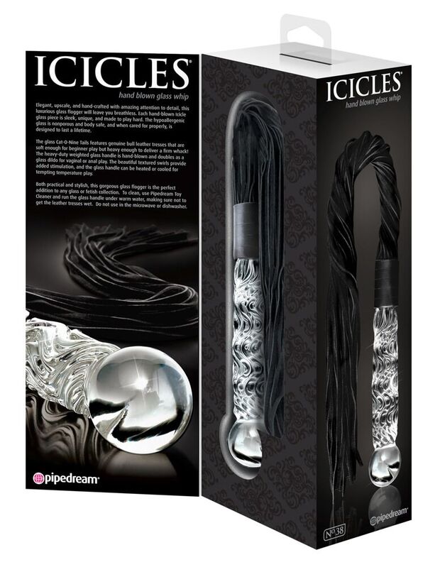 ICICLES - MASSAGEIRO DE VIDRO N. 38