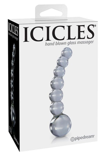 ICICLES - N. 66 MASSAGEADOR TRANSPARENTE