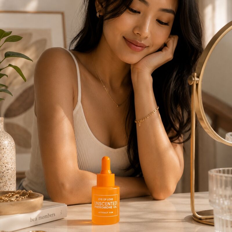 EYE OF LOVE - ÓLEO DE PERFUME COM FEROMÔNIOS FEMININOS SEM PERFUME 20 ML