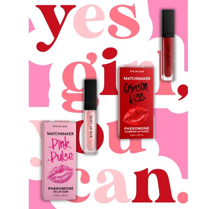 EYE OF LOVE - MATCHMAKER PINK PULSE PH LIP STAIN COM FEROMÔNIOS 8,5 ML