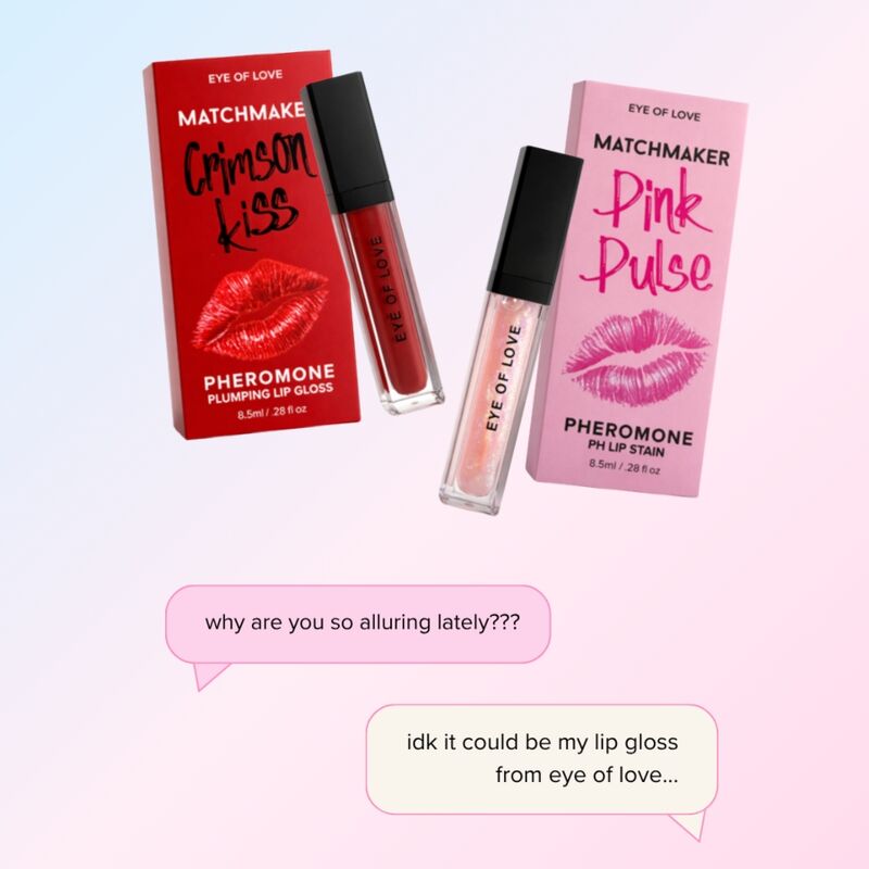EYE OF LOVE - MATCHMAKER PINK PULSE PH LIP STAIN COM FEROMÔNIOS 8,5 ML