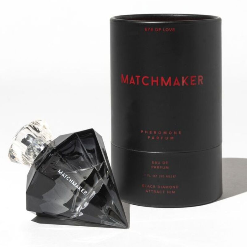 OLHO DE AMOR - MATCHMAKER BLACK DIAMOND LGBTQ PERFUME FEROMONES PARA ELE 30 ML