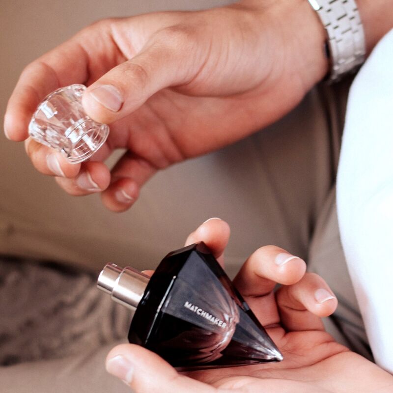 OLHO DE AMOR - MATCHMAKER BLACK DIAMOND LGBTQ PERFUME FEROMONES PARA ELE 30 ML