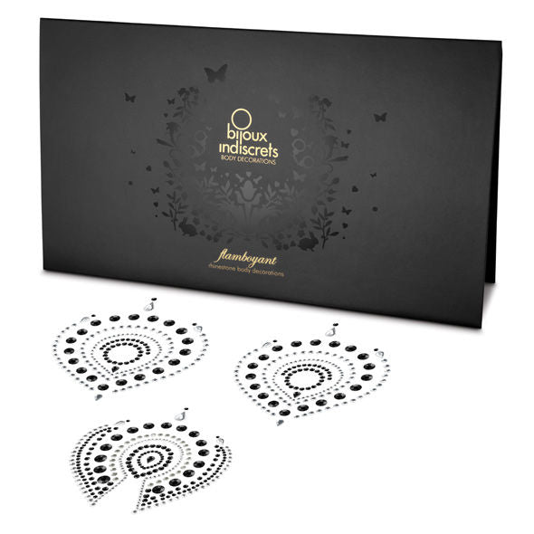 BIJOUX INDISCRETS - FLAMBOYANT PRETO &amp; PRATA