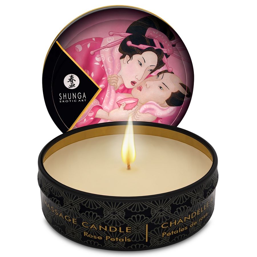 SHUNGA - MINI CARESS BY VELA DISPLAY VELAS DE MASSAGEM 24 UNIDADES