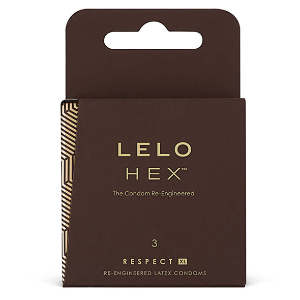 LELO - CAMISINHAS HEX RESPECT XL - PACOTE COM 3