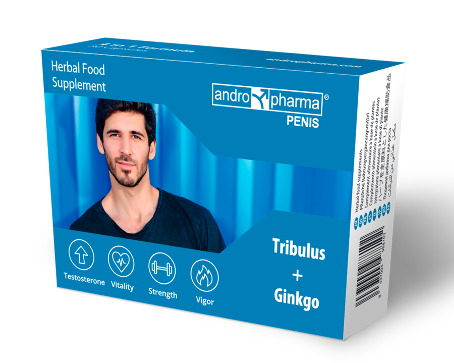 Andropharma Penis – Suplemento alimentar à base de ervas para o bem-estar masculino