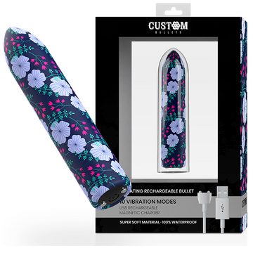 CUSTOM BULLETS - PERSONALIZADAS BALAS RECARREGÁVEIS PRIMAVERA 10 INTENSIDADES