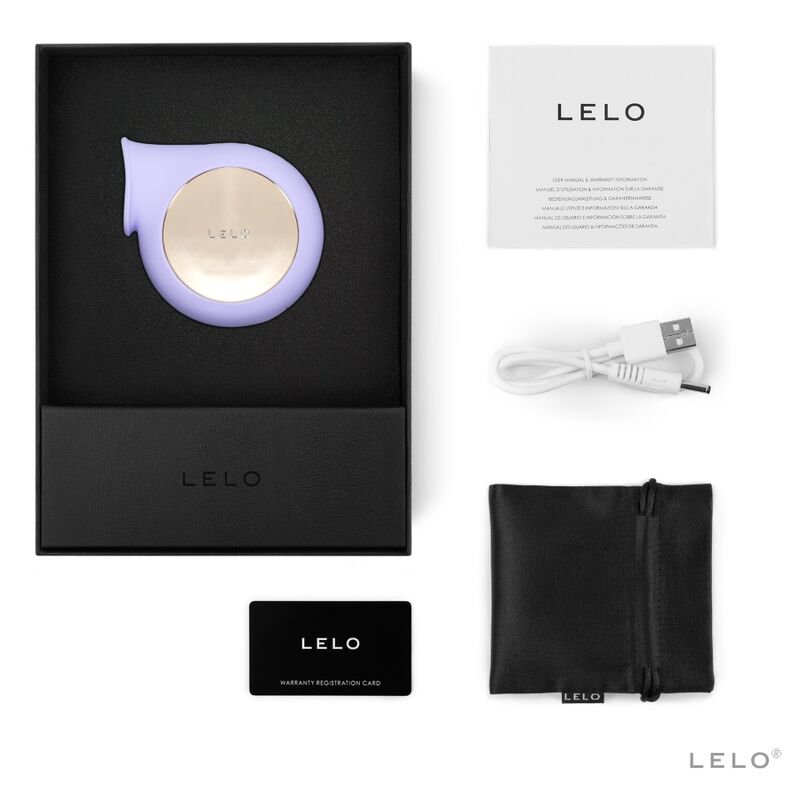 LELO - ESTIMULADOR DE ONDAS DE CLITÓRIS SILA LILAC